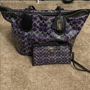 Coach Taxi Tote